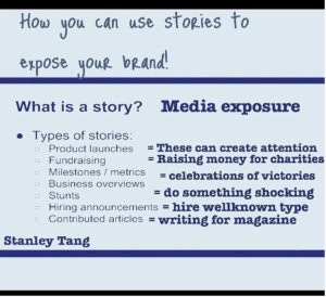Exposing your brand as a story
